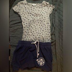 Giant Tiger Mix and Match Pajamas Sets in Grey, Size Women’s Medium